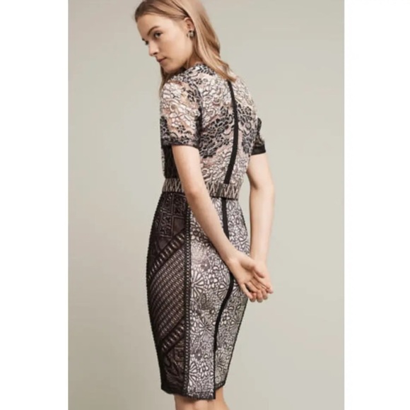 Beguile by Byron Lars Melange Lace Dress
Black and White - Picture 3 of 5
